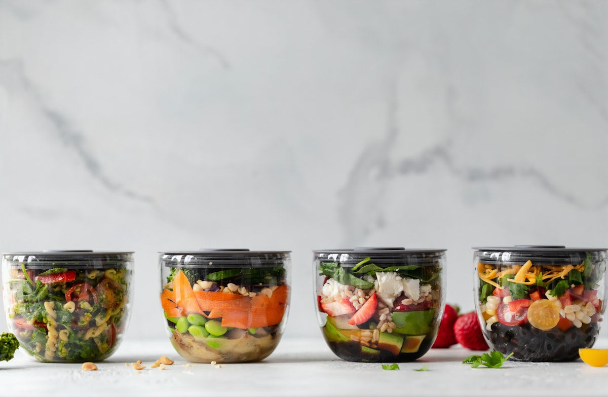Mediterranean quinoa bowl with vegetables